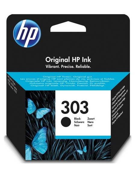 Original HP 303 Black Ink Cartridge - T6N02AE