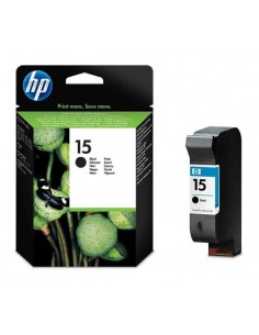 Original HP No.15 25ml Black Ink Cartridge - C6615DE
