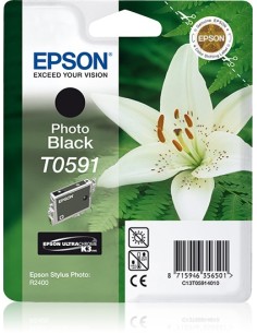 Epson Lily Singlepack Photo Black T0591 Ultra Chrome K3