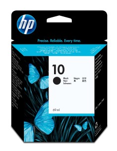 HP 10 ink cartridge 1 pc(s) Original Standard Yield Black