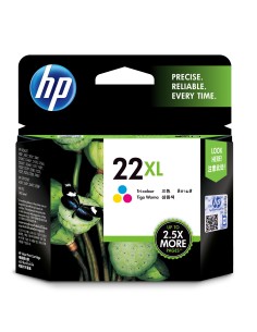 HP 22XL ink cartridge 1 pc(s) Original High (XL) Yield Cyan, Magenta, Yellow