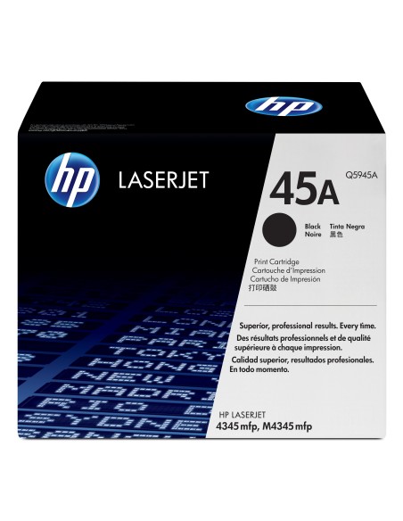 HP 45A Black Original LaserJet Toner Cartridge