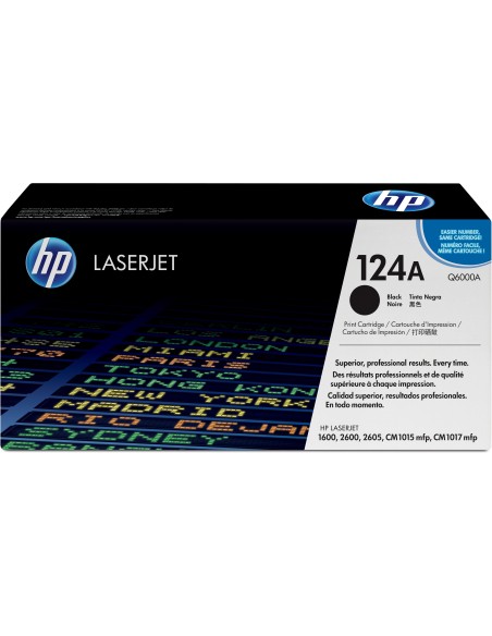 HP 124A Black Original LaserJet Toner Cartridge