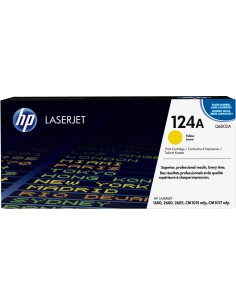 HP 124A Yellow Original LaserJet Toner Cartridge