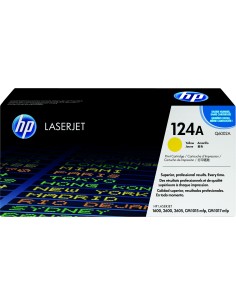 HP 124A Yellow Original LaserJet Toner Cartridge 2