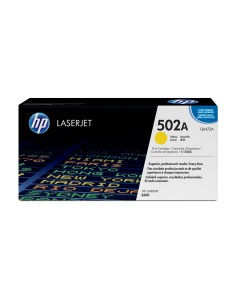 HP 502A Yellow Original LaserJet Toner Cartridge