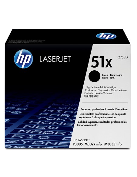 HP 51X High Yield Black Original LaserJet Toner Cartridge