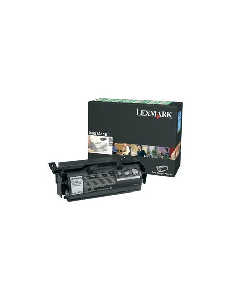 Lexmark X651A11E toner cartridge 1 pc(s) Original Black