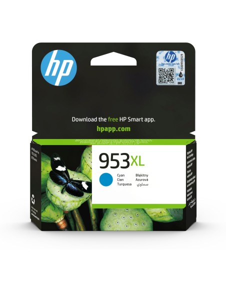 HP 953XL High Yield Cyan Original Ink Cartridge